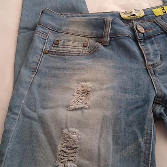 Indigo Rein Skinny Stretch Jeggings, Size 3 - Picture 5 of 10